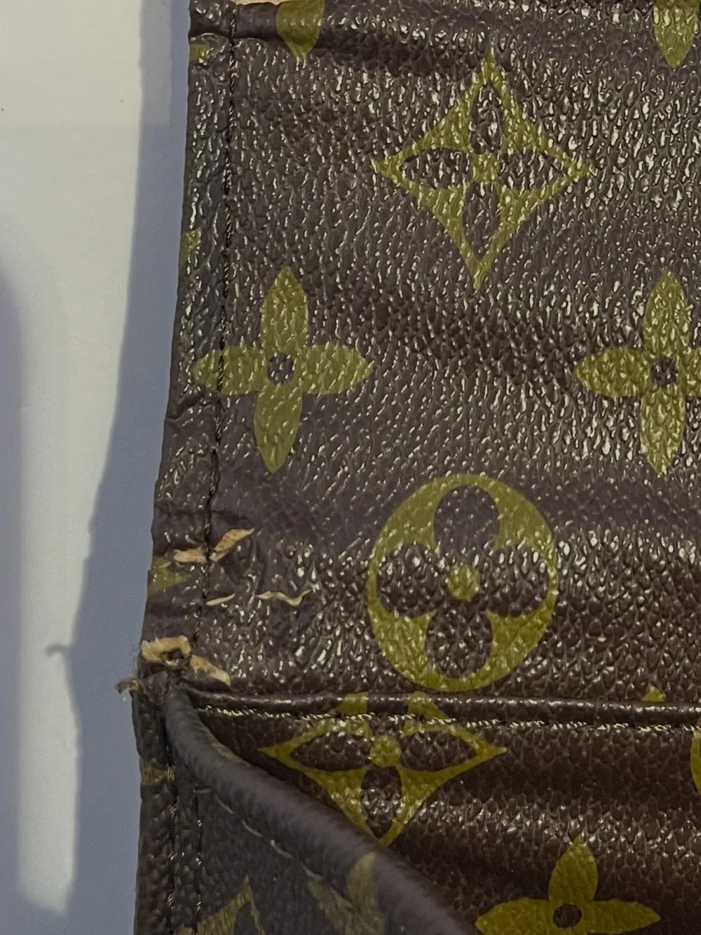 Louis Vuitton Monogram Vintage Business Portfolio Briefcase Bag Authentic